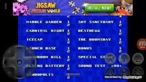 Как включить дебаг мод в Sonic 3 и наклз