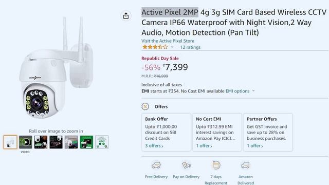 झंझटों से मुक्त | CCTV Camera with 4g 3g SIM Card Supported смотреть онлайн