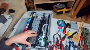 Радиодетали для аффинажа из принтера HP Photosmart C5180