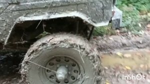 ЛУАЗ дизель на мостах