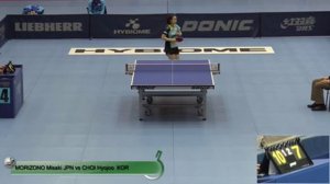 2016 Austrian Open WS R16   CHOI Hyojoo vs MORIZONO Misaki 全體競技