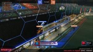 Rocket League - Голевая передача по борту...