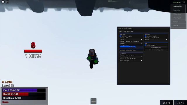 [ROBLOX] Weak Legacy Scirpt [BETA] - AUTO FARM ,OP AUTO QUEST , TELEPORTS (PASTEBIN 2023)