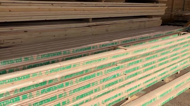 Блок-хаус 28 мм, сорт AB (живой обзор пиломатериалов) смотреть онлайн