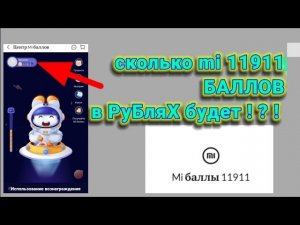 11911  mi баллов сколько в рублях!?!..