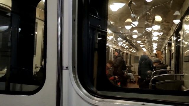 На метро от ст. Ленинский Проспект до ст. Проспект Ветеранов на Ем, г.СПб, 17.12.2021г.