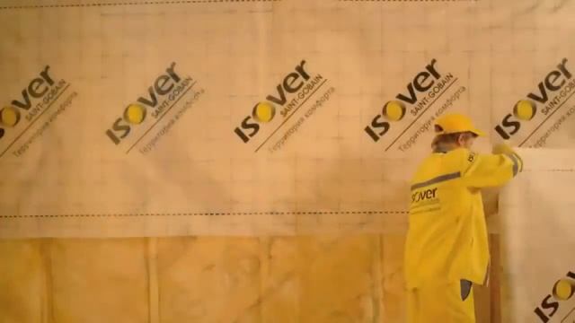 Инструкция по утеплению ISOVER смотреть онлайн