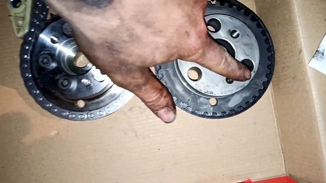 Замена ГРМ (ремня на цепь) на форд фокус 1.8 дизель ,ещё раз показываю как выставить цепную кассету смотреть онлайн