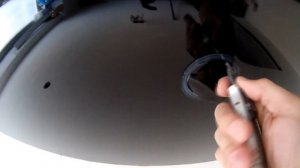 Черный натяжной потолок в спальне.