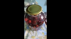 ВИШНЁВЫЙ КОМПОТ НА ЗИМУ,БЫСТРО И ВКУСНО //БЕЗ СТЕРИЛИЗАЦИИ// КАК ЕГО ЗАКРЫВАЮ Я