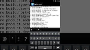 Как изменить название телефона и версию андроида,редактируя build.prop на Samsung Galaxy GT-S7562