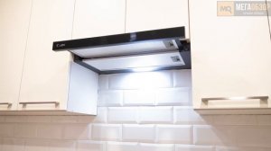 LEX Hubble G 2M 600 Black обзор встраиваемой вытяжки