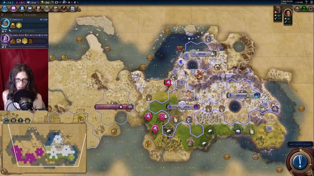 let's play Civilization 6 - Gorgo (Pt2) смотреть онлайн
