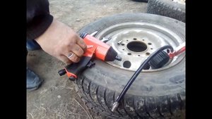пневмо гайковерт кратон.обзор,испытание на замене колес