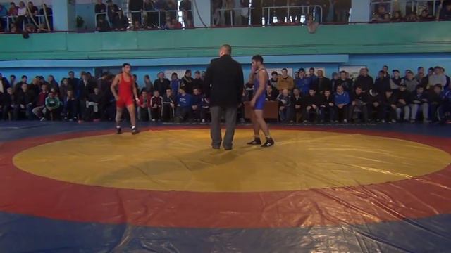 Чемпионат Украины среди молодежи / финал / 60 кг / Симоненко Василий - Парвиз Насибов