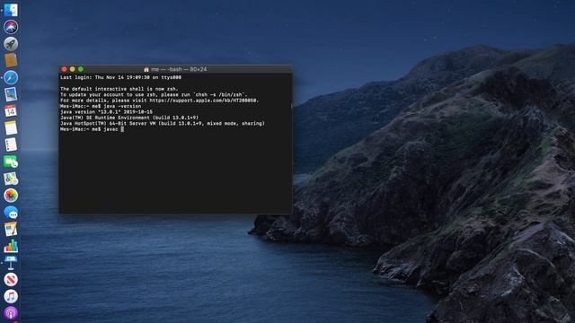 How to install Java JDK on MacOS Catalina or Mac OS X with JAVA_HOME configuration - by Few Steps смотреть онлайн