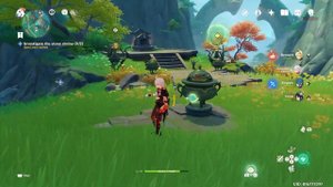 INVESTIGATE STONE SHRINE 1/2 Genshin Impact
