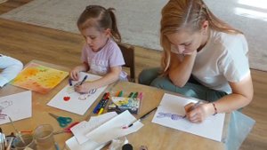 Игра в каллиграфию.