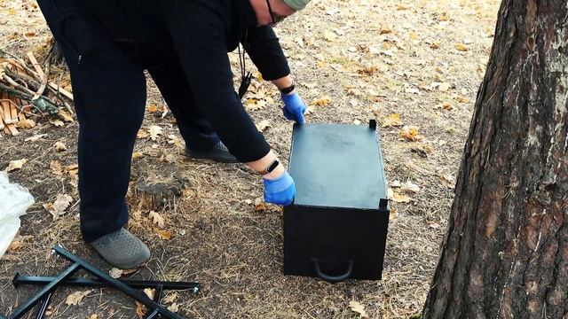 Разборная печка и вертикальный мангал для афганказана ЧО ПОХАВАТЬ