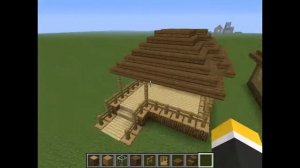 Постройка среднего дома в Minecraft