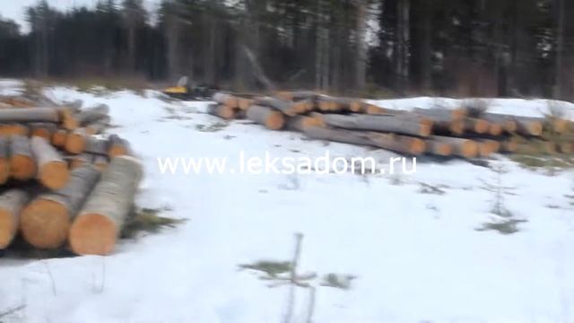 Купить готовый сруб дома,бани из карельского сухарника