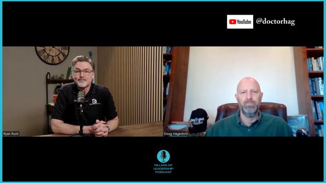 Dr. Ryan Rush podcast with Doug Hagedorn discussing Food, Family and Leadership! смотреть онлайн