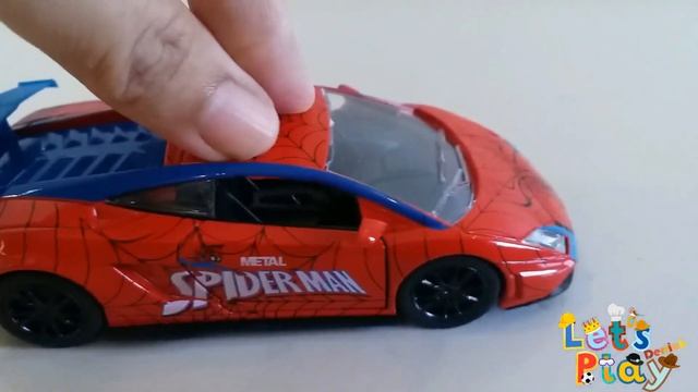 Unboxing Spiderman Car # mobil Spiderman # Lets Play Derrick смотреть онлайн