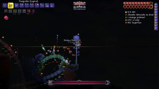 Terraria Calamity ► Subestimei o Devorador de Mundo do MOD e me arrependi instantaneamente!  #10 смотреть онлайн