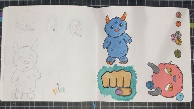 Sketchbook Tour: September '20 - November '20 смотреть онлайн