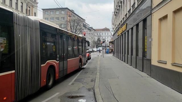 Wiener Linien - Mercedes-Benz Citaro C2 G / CapaCity L csuklósok Bécsben смотреть онлайн