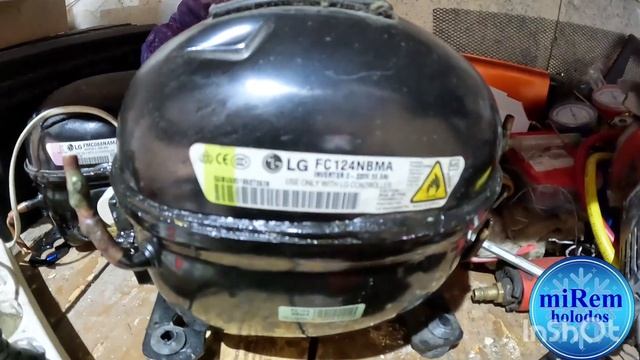 Подключение инверторно-линейного компрессора к сети. смотреть онлайн