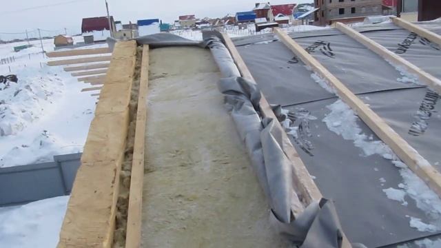 123-24 - Утепление кровли минватой 200 мм смотреть онлайн