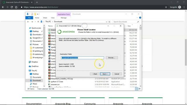 3. Install Anaconda Python Windows :  Python Tutorial Developer Series A - Z