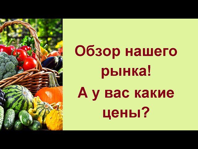 Обзор: цены на продукты на рынке// Сравним цены на питание по регионам