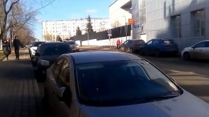 Москва 2335 Грохольский переулок весна утро