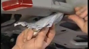 3bremslrueckwanda de/демонтаж облицовки крышки багажника mercedes