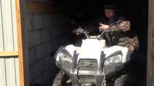 БЕДА с ДЕКОМПРЕССОРОМ на квадроцикле ДЖАМБО 700