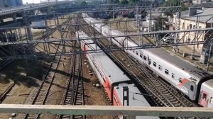 Премьера поездов на Вокзале Ростов-Главный.