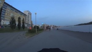 Мощный сигнал на велосипед тест на велодорожке(Клаксон от Авто), Применяем на велодорожке,