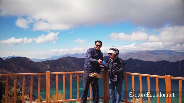 ECUADOR | Quilotoa Crater Road Trip | Views of Cotopaxi Volcano! смотреть онлайн