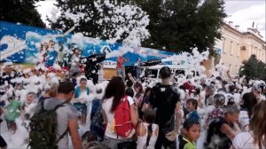 Пенная дискотека на дне города Белореченск 2017г.