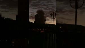 ??? Один из взрывов в Киеве прозвучал в районе железнодорожного вокзала — взрывы звучат в городе.