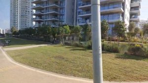 Израиль. Обзор города Хадера. Пляж Бейт-Ханкин./ Israel. city of Hadera