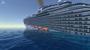 Cruise Ship Crashing and out of control - Cruise Ship Handling