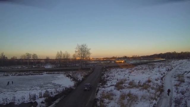 Первая весенняя FPV-аэросъёмка 2015 смотреть онлайн