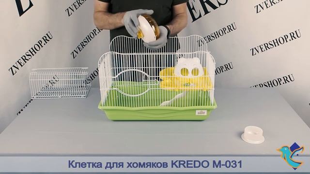 Клетка Kredo для хомяков M-031 смотреть онлайн