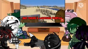 Minecraft reacts to Dream 300 IQ Moments || Part 4 || Gacha Club
