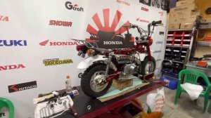 Honda monkey millennium 2000 сборка идет своим чередом ✋?❗️