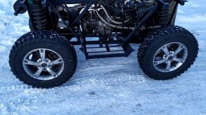 Квадроцикл из Японских автозапчастей. Обзор 1
