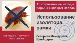 Использование изолятора рамки для борьбы с клещом Варроа (АМБ)